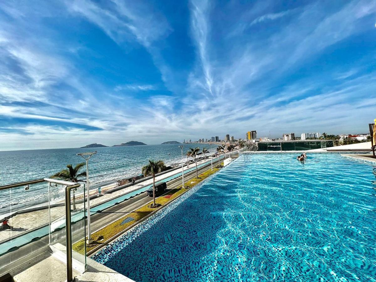Sunset View Malecon 1401 Vista Panoramica Al Mar Apartment Mazatlan Exterior photo
